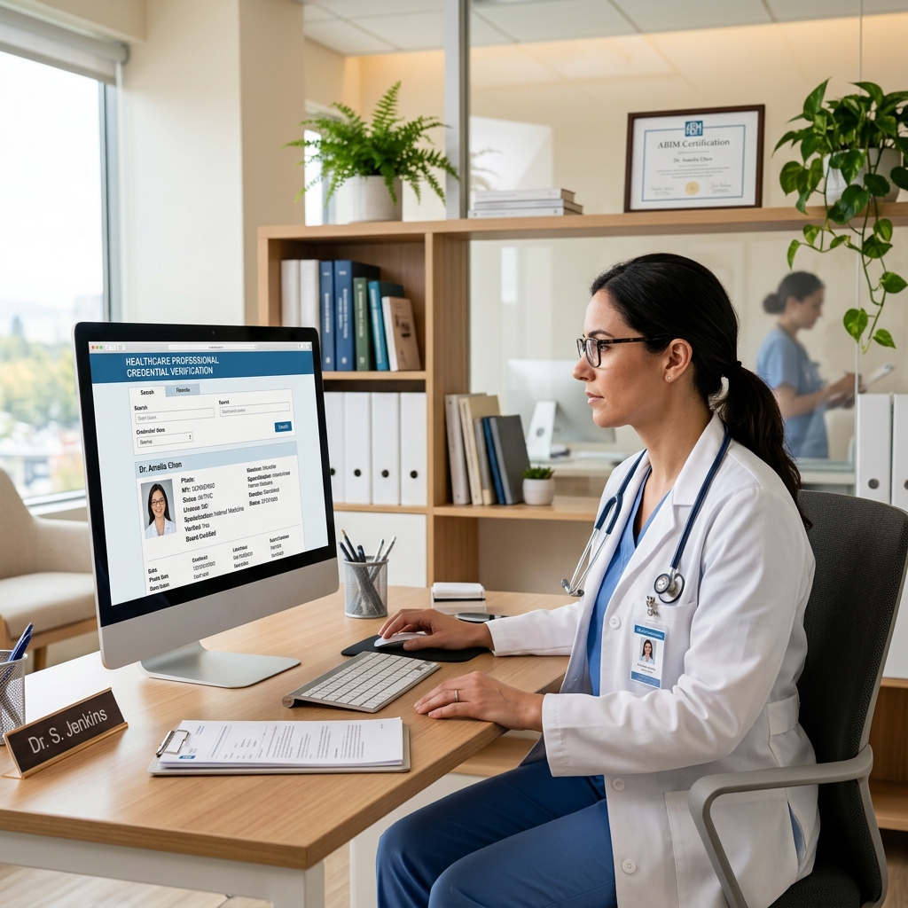 Provider & Practice Credential Verification